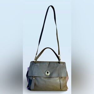 Yves Saint Laurent (YSL) Muse Large Leather Satchel – Shoulder Strap Included